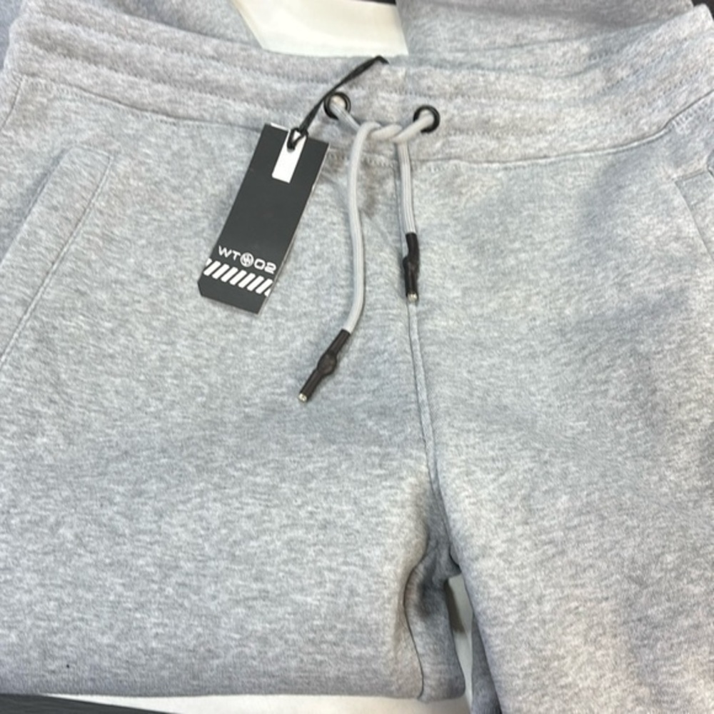 WCKD Good Brand Heather grey 3 pocket tie waist stretch jogger pants sweats new